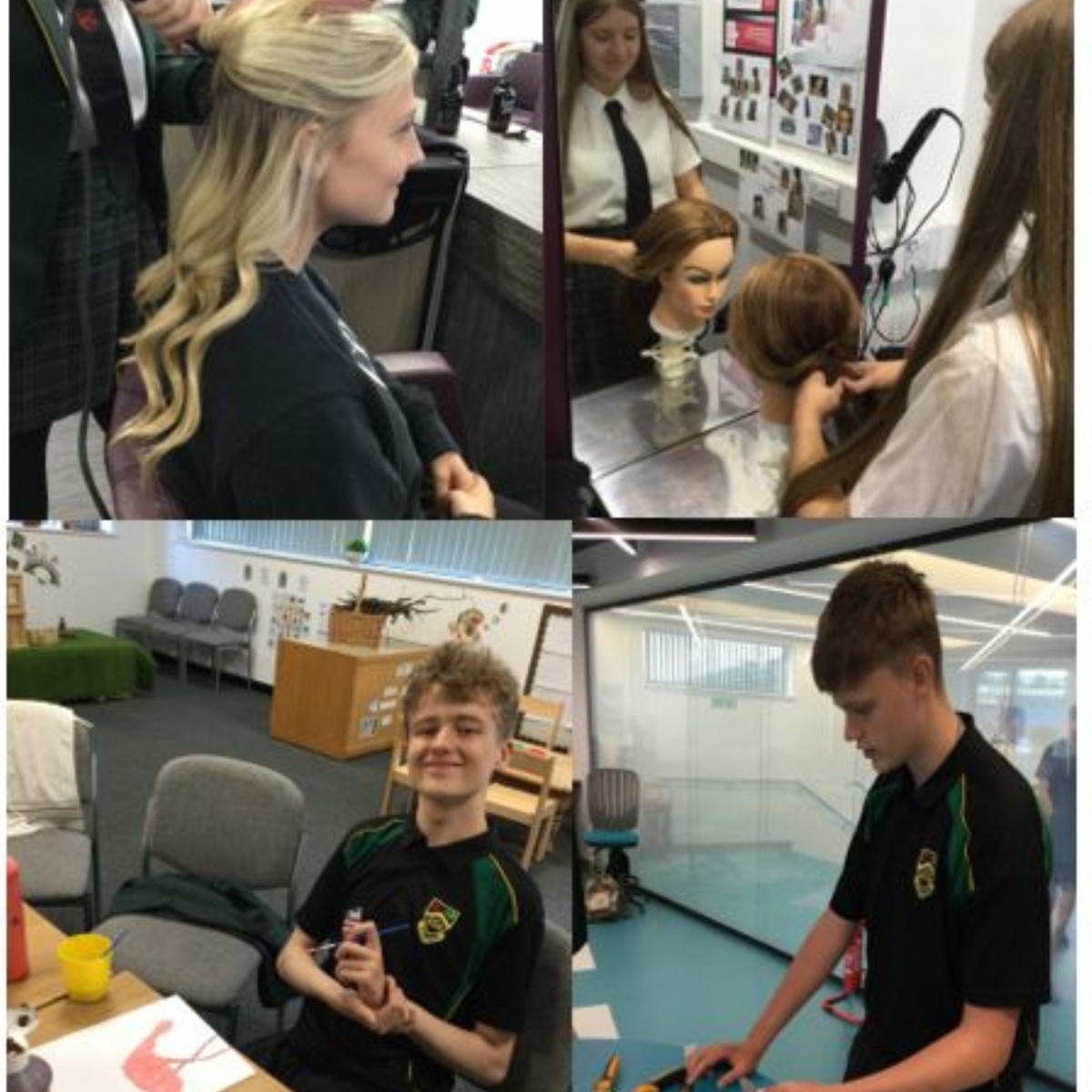 Colne Park High School - Year 10 taster day at Nelson & Colne College