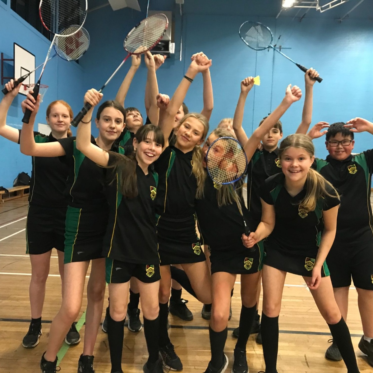 Colne Park High School U14 Mixed Doubles Badminton