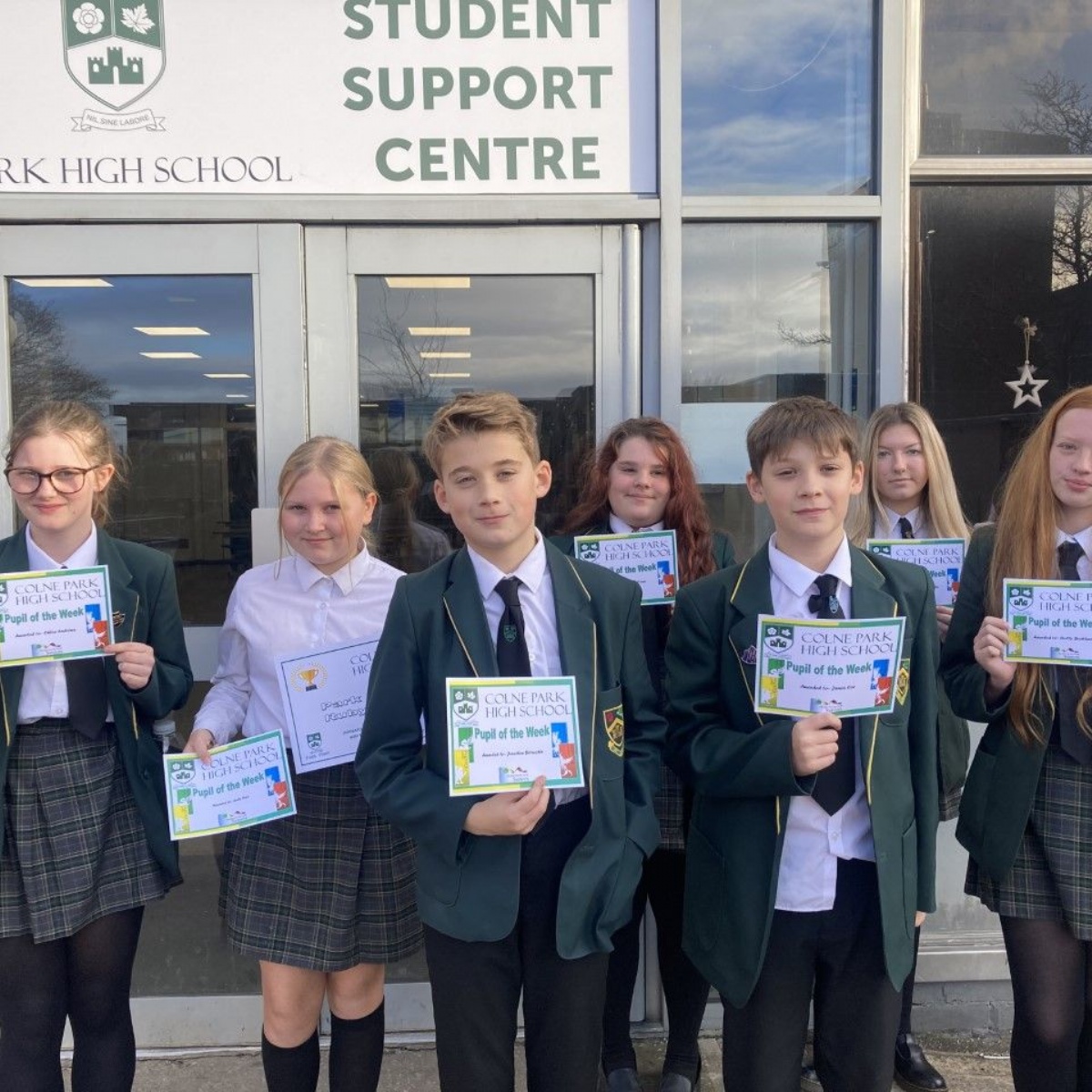 Colne Park High School - Week 12 Pupils of the Week!