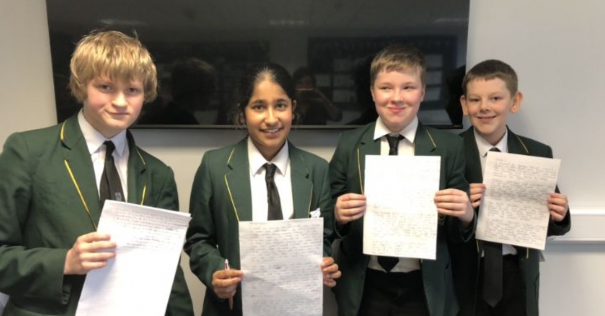 Colne Park High School - Year 9 Narrative Win for the Weekend!