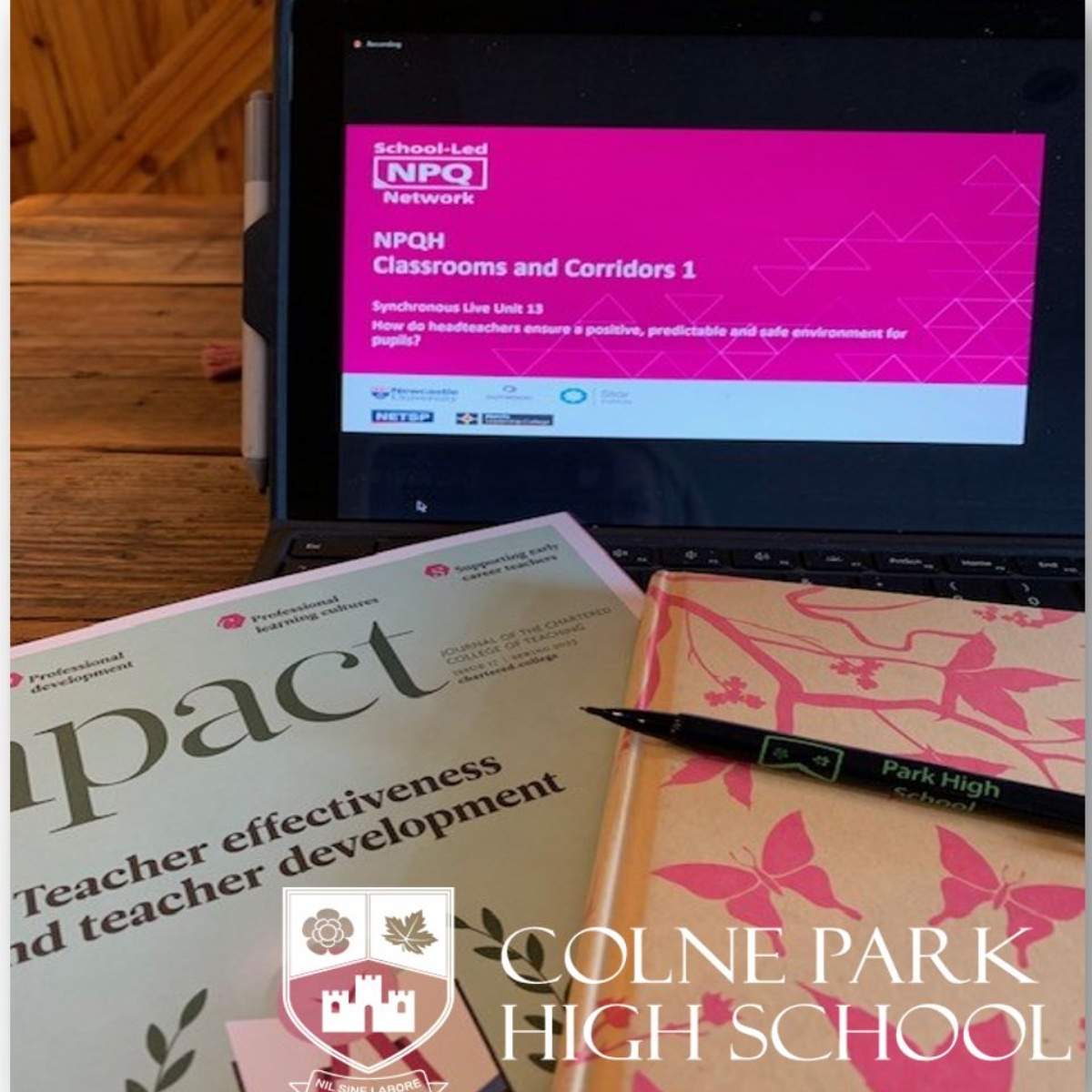 Colne Park High School - Park's Senior Leaders' committed to continuing ...