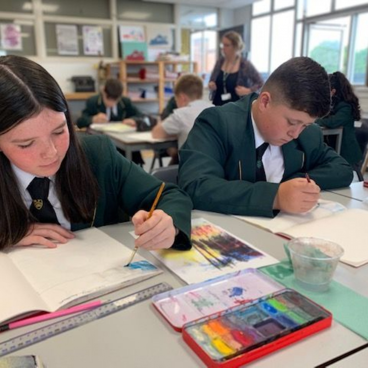 Colne Park High School - Friday focus around school