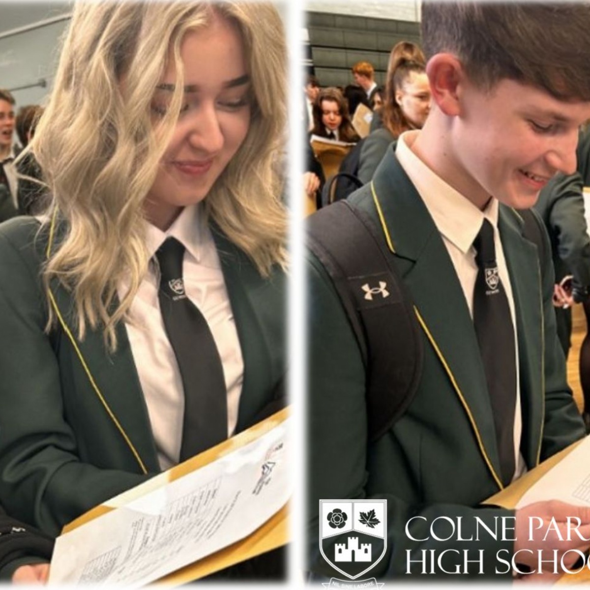 Colne Park High School - Year 11 Mock Results Day